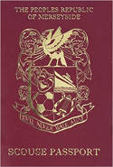 Cover image of book Scouse Passport by The Bluecoat Press