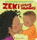 Cover image of book Zeki Loves Mummy by Anna McQuinn, illustrated by Ruth Hearson