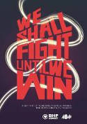 Cover image of book We Shall Fight Until We Win: A Century of Pioneering Political Women, The Graphic Novel Anthology by Various authors