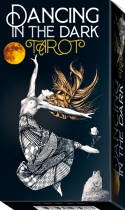 Cover image of book Dancing in the Dark Tarot by Lunaea Weatherstone, illustrated by Giangranco Pereno