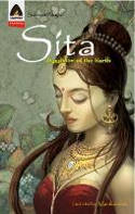 Cover image of book Sita: Daughter of the Earth by Saraswati Nagpal, illustrated by R. Manikandan